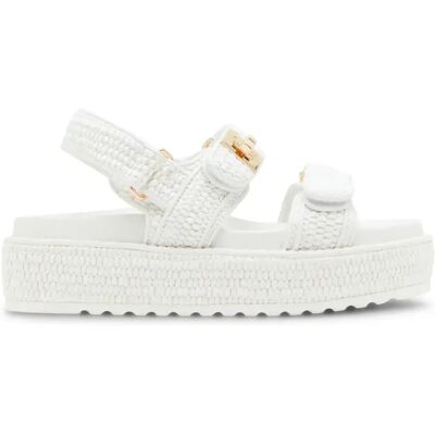Sandales compensées femme Steve Madden Bigmona Blanc 41 - Publicité Sandales compensées femme Steve Madden Bigmona Blanc 41 - Publicité