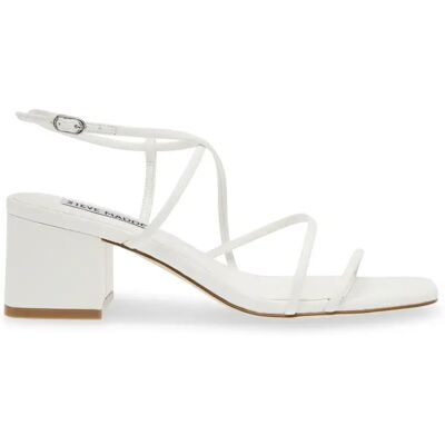 Sandales à talon femme Steve Madden Remmi Blanc 39 - Publicité Sandales à talon femme Steve Madden Remmi Blanc 39 - Publicité