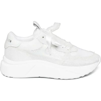 Baskets femme Steve Madden Starlyn Blanc 38 - Publicité Baskets femme Steve Madden Starlyn Blanc 38 - Publicité