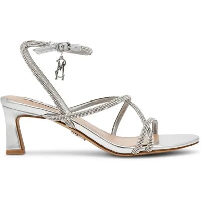 Sandales à talon femme Steve Madden Nerissa Argenté 40 - Publicité Sandales à talon femme Steve Madden Nerissa Argenté 40 - Publicité