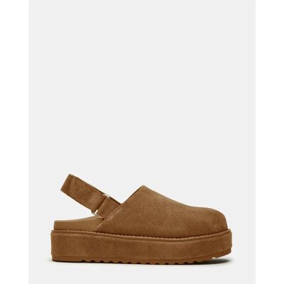 Sabots femme Steve Madden Mellow Marron 36 - Publicité Sabots femme Steve Madden Mellow Marron 36 - Publicité