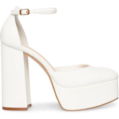Talons femme Steve Madden Dion Blanc 41 - Publicité Talons femme Steve Madden Dion Blanc 41 - Publicité