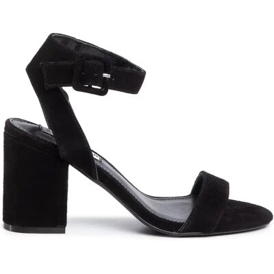Sandales à talon femme Steve Madden Malia Noir 38 - Publicité Sandales à talon femme Steve Madden Malia Noir 38 - Publicité