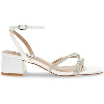 Mules à talon femme Steve Madden Gabby Blanc 36 - Publicité Mules à talon femme Steve Madden Gabby Blanc 36 - Publicité