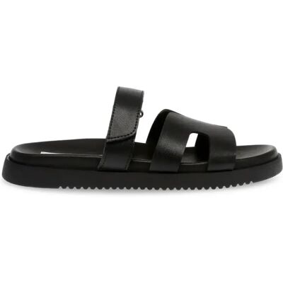 Claquettes femme Steve Madden Missile-E Noir 38 - Publicité Claquettes femme Steve Madden Missile-E Noir 38 - Publicité