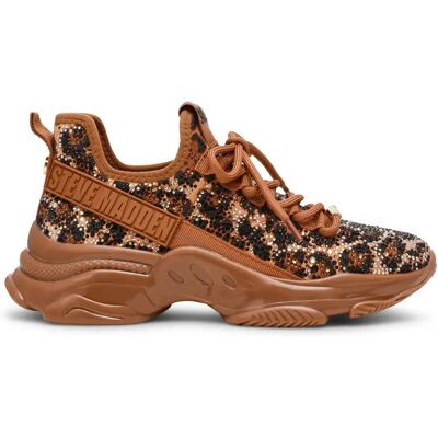 Baskets femme Steve Madden Mistica-L Marron 37 - Publicité Baskets femme Steve Madden Mistica-L Marron 37 - Publicité