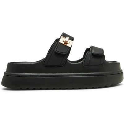 Mules compensées femme Steve Madden Bigschmona-J Noir 37 - Publicité Mules compensées femme Steve Madden Bigschmona-J Noir 37 - Publicité