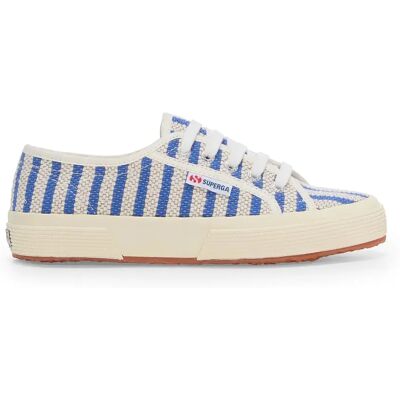 Baskets Superga 2750 Cotton Stripes Bleu 38 - Publicité Baskets Superga 2750 Cotton Stripes Bleu 38 - Publicité