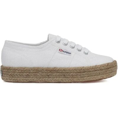 Baskets femme Superga 2730 Rope Blanc 37 - Publicité Baskets femme Superga 2730 Rope Blanc 37 - Publicité