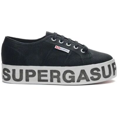 Baskets femme Superga 2790 - Cotw Glitter Lettering Noir 39 - Publicité Baskets femme Superga 2790 - Cotw Glitter Lettering Noir 39 - Publicité