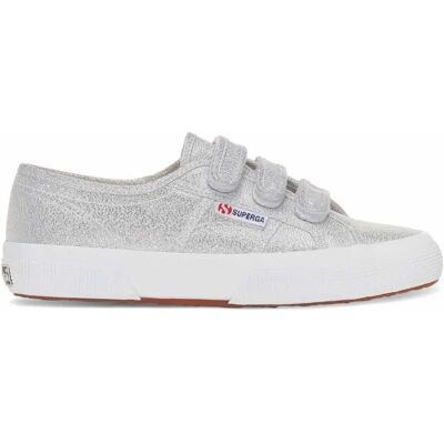 Baskets femme Superga 2750 Straps Lame Gris 37 - Publicité Baskets femme Superga 2750 Straps Lame Gris 37 - Publicité