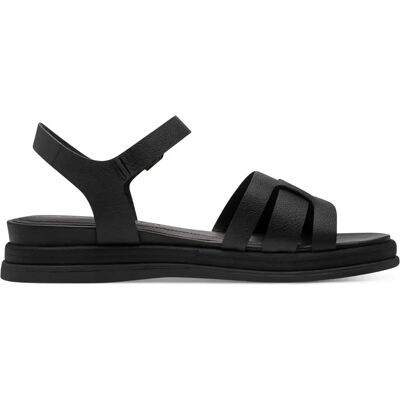 Sandales compensées femme Tamaris 1-28235-46 Noir 42 - Publicité Sandales compensées femme Tamaris 1-28235-46 Noir 42 - Publicité