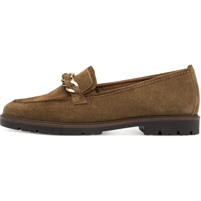 Slipper modernes femme Tamaris à chaîne raffinée Marron 36 - Publicité Slipper modernes femme Tamaris à chaîne raffinée Marron 36 - Publicité
