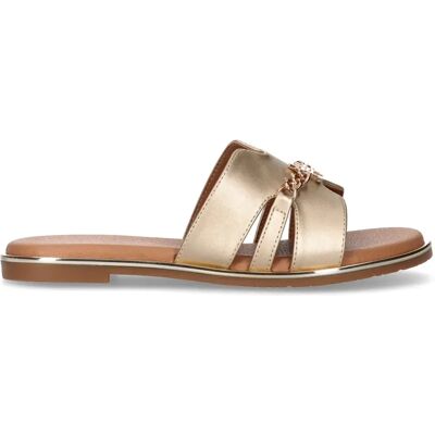 Mules femme Tommy Hilfiger Doré 36 - Publicité Mules femme Tommy Hilfiger Doré 36 - Publicité