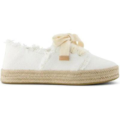 Espadrilles femme Toms Carolina Blanc 35,5 - Publicité Espadrilles femme Toms Carolina Blanc 35,5 - Publicité
