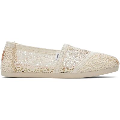 Espadrilles crochet marocain femme Toms Alpargata Beige 39 - Publicité Espadrilles crochet marocain femme Toms Alpargata Beige 39 - Publicité