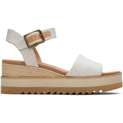 Sandales femme Toms Diana Wedge Beige 38,5 - Publicité Sandales femme Toms Diana Wedge Beige 38,5 - Publicité