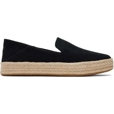 Espadrilles femme Toms Carolina Noir 38,5 - Publicité Espadrilles femme Toms Carolina Noir 38,5 - Publicité