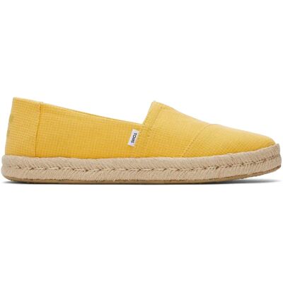 Espadrilles femme Toms Alpargata Rope 2.0 Jaune 36,5 - Publicité Espadrilles femme Toms Alpargata Rope 2.0 Jaune 36,5 - Publicité