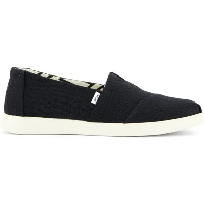 Espadrilles femme Toms Alpargata Plus Noir 37,5 - Publicité Espadrilles femme Toms Alpargata Plus Noir 37,5 - Publicité