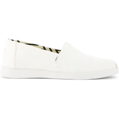 Espadrilles femme Toms Alpargata Plus Blanc 38,5 - Publicité Espadrilles femme Toms Alpargata Plus Blanc 38,5 - Publicité