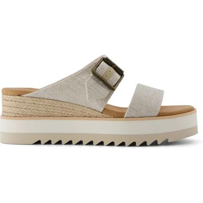 Mules compensées femme Toms Diana Beige 42,5 - Publicité Mules compensées femme Toms Diana Beige 42,5 - Publicité