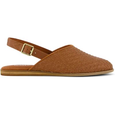 Sandales femme Toms Escarpins à bride arrière en jade Marron 37,5 - Publicité Sandales femme Toms Escarpins à bride arrière en jade Marron 37,5 - Publicité
