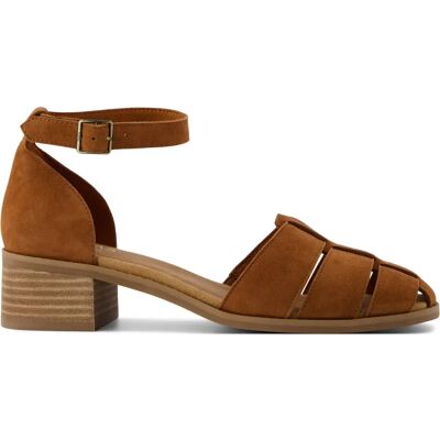 Sandales à talon femme Toms Jaclyn Fisherman Marron 42,5 - Publicité Sandales à talon femme Toms Jaclyn Fisherman Marron 42,5 - Publicité