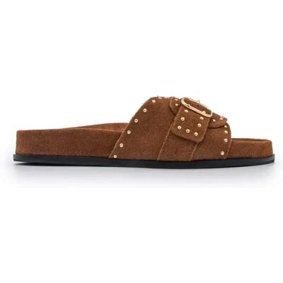 Mules femme Twinset Marron 36 - Publicité Mules femme Twinset Marron 36 - Publicité