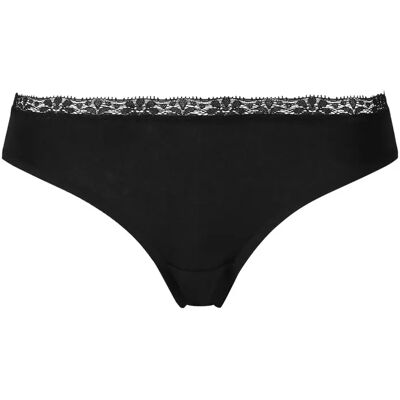Culotte en coton femme Urban Classics Basic Brazilian Lace (x5) Noir XL - Publicité Culotte en coton femme Urban Classics Basic Brazilian Lace (x5) Noir XL - Publicité