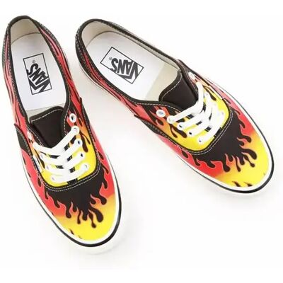 Baskets Vans Ua Authentic 44 Dx Epic Flame Noir 37 - Publicité Baskets Vans Ua Authentic 44 Dx Epic Flame Noir 37 - Publicité