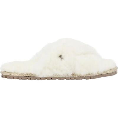 Pantoufles en peau de mouton femme Vanuba Kerry Blanc 37 - Publicité Pantoufles en peau de mouton femme Vanuba Kerry Blanc 37 - Publicité