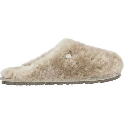 Pantoufles en peau de mouton femme Vanuba Madison Beige 36 - Publicité Pantoufles en peau de mouton femme Vanuba Madison Beige 36 - Publicité