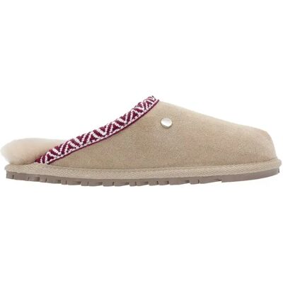 Pantoufles en peau de mouton femme Vanuba Tanami Beige 41 - Publicité Pantoufles en peau de mouton femme Vanuba Tanami Beige 41 - Publicité