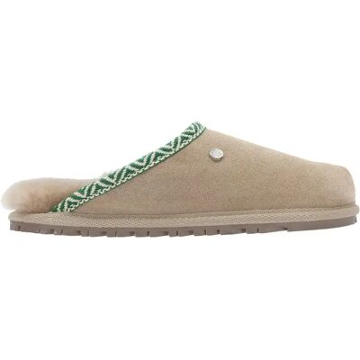 Pantoufles en peau de mouton femme Vanuba Tanami Beige 41 - Publicité Pantoufles en peau de mouton femme Vanuba Tanami Beige 41 - Publicité