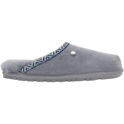 Pantoufles en peau de mouton femme Vanuba Tanami Gris 37 - Publicité Pantoufles en peau de mouton femme Vanuba Tanami Gris 37 - Publicité