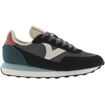 Baskets femme Victoria Astro Nylon Multicolor & Suela Dentada Noir 36 - Publicité Baskets femme Victoria Astro Nylon Multicolor & Suela Dentada Noir 36 - Publicité