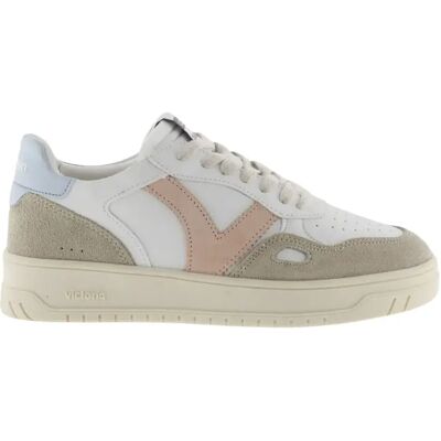 Baskets basse effet cuir femme Victoria Blanc 37 - Publicité Baskets basse effet cuir femme Victoria Blanc 37 - Publicité
