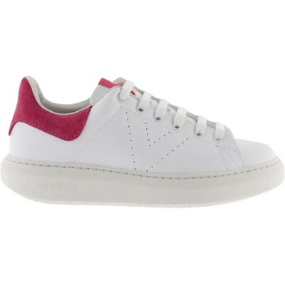 Baskets simili-cuir & croûte de cuir femme Victoria Rose 40 - Publicité Baskets simili-cuir & croûte de cuir femme Victoria Rose 40 - Publicité