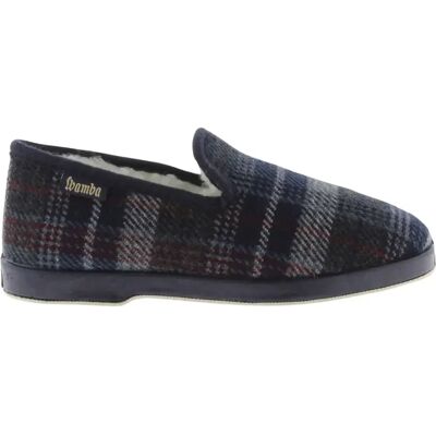 Chaussons femme Victoria carreaux Bleu 36 - Publicité Chaussons femme Victoria carreaux Bleu 36 - Publicité