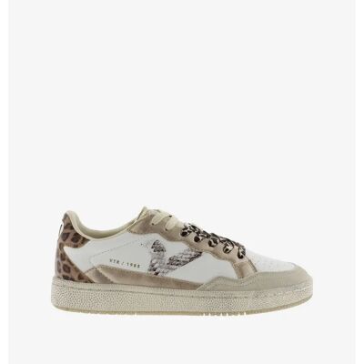 Baskets Smash Animal Mix femme Victoria Beige 39 - Publicité Baskets Smash Animal Mix femme Victoria Beige 39 - Publicité
