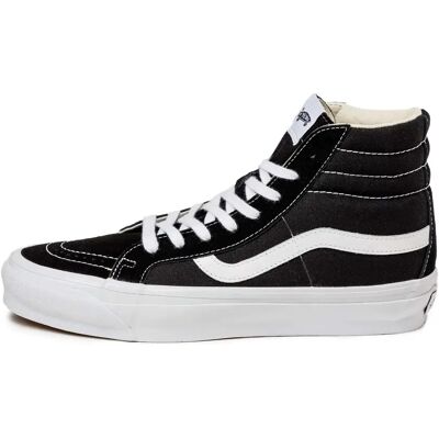 Baskets Vans Sk8-Hi Reissue 38 Noir 38 - Publicité Baskets Vans Sk8-Hi Reissue 38 Noir 38 - Publicité
