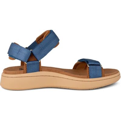 Sandales femme Woden Line Bleu 40 - Publicité Sandales femme Woden Line Bleu 40 - Publicité