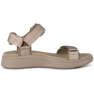 Sandales femme Woden Line Beige 41 - Publicité Sandales femme Woden Line Beige 41 - Publicité