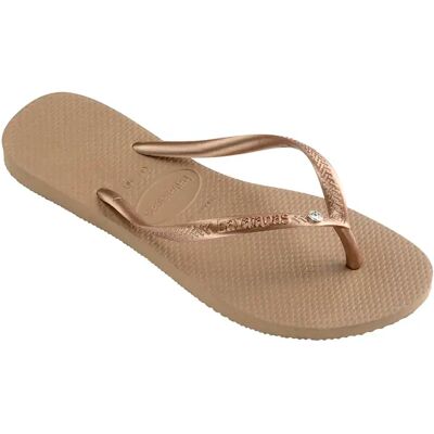 Tongs femme Havaianas Slim Crystal SW II Rose 35/36 - Publicité Tongs femme Havaianas Slim Crystal SW II Rose 35/36 - Publicité
