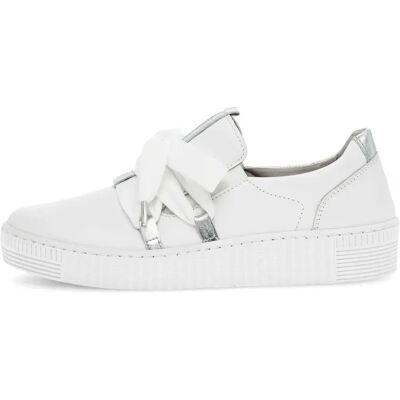 Baskets en cuir Gabor Waltz - Blanc - Slip-On - Publicité Baskets en cuir Gabor Waltz - Blanc - Slip-On - Publicité