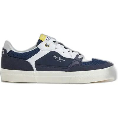 Baskets Pepe Jeans Kenton Master Mesh Bleu 43 - Publicité Baskets Pepe Jeans Kenton Master Mesh Bleu 43 - Publicité