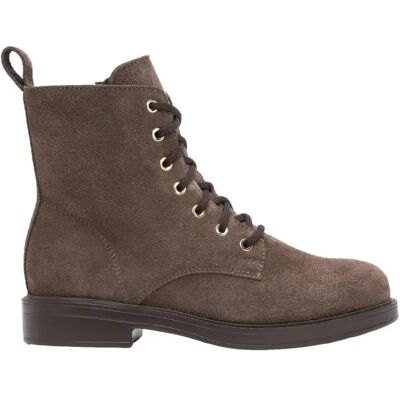 Bottines à lacets en daim femme Ryłko Natalie Marron 39 - Publicité Bottines à lacets en daim femme Ryłko Natalie Marron 39 - Publicité