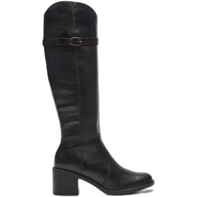 Bottes en cuir pleine fleur femme Ryłko Noir 37 - Publicité Bottes en cuir pleine fleur femme Ryłko Noir 37 - Publicité