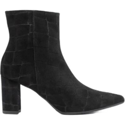 Bottines à talon femme Ryłko Noir 39 - Publicité Bottines à talon femme Ryłko Noir 39 - Publicité